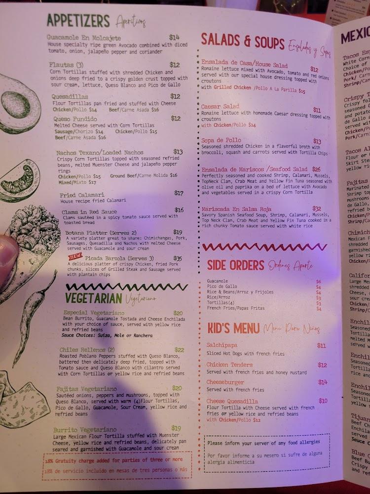 Blue Tijuana & Barzola Fried Calamari